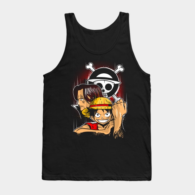 PIRATE KING Tank Top by CoDDesigns